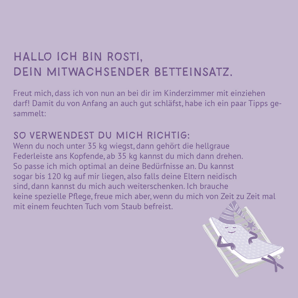 Träumeland Betteinsatz Rosti