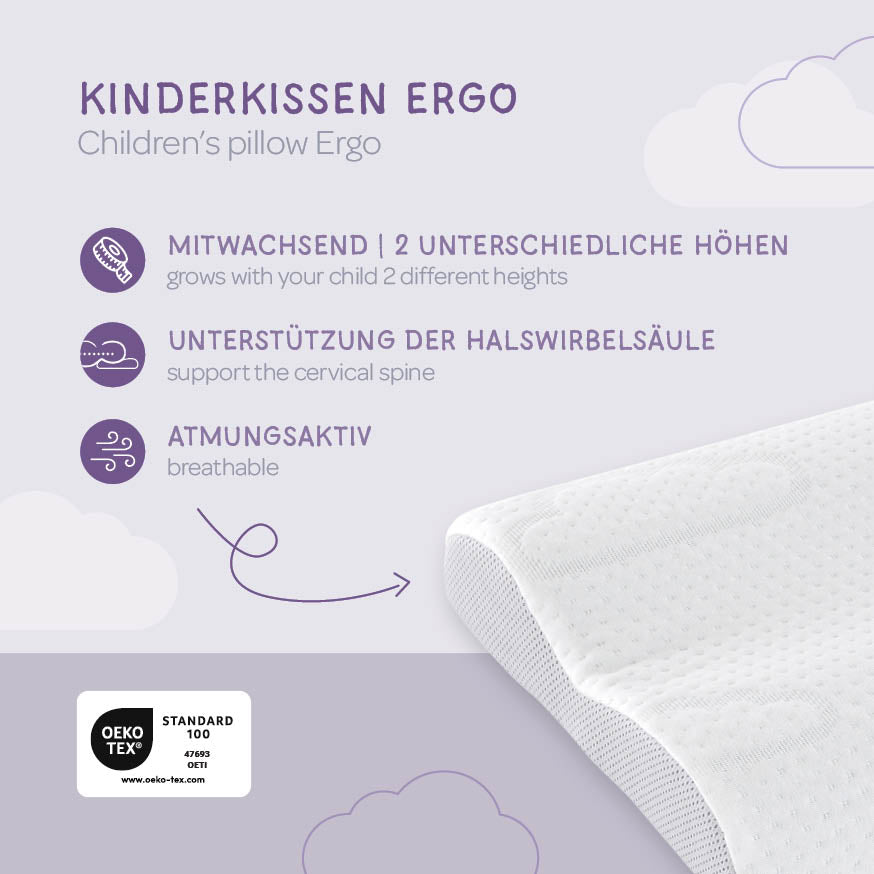 Träumeland Kinderkissen Ergo – Vorteile im Überblick