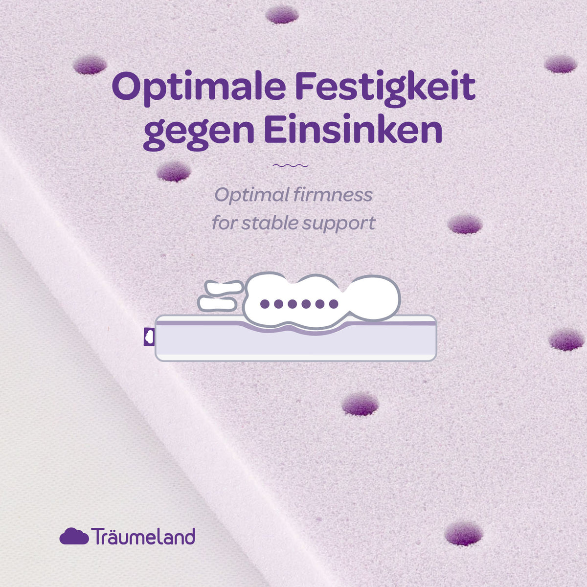 Träumeland Matratze für Beistellbett Brise Light