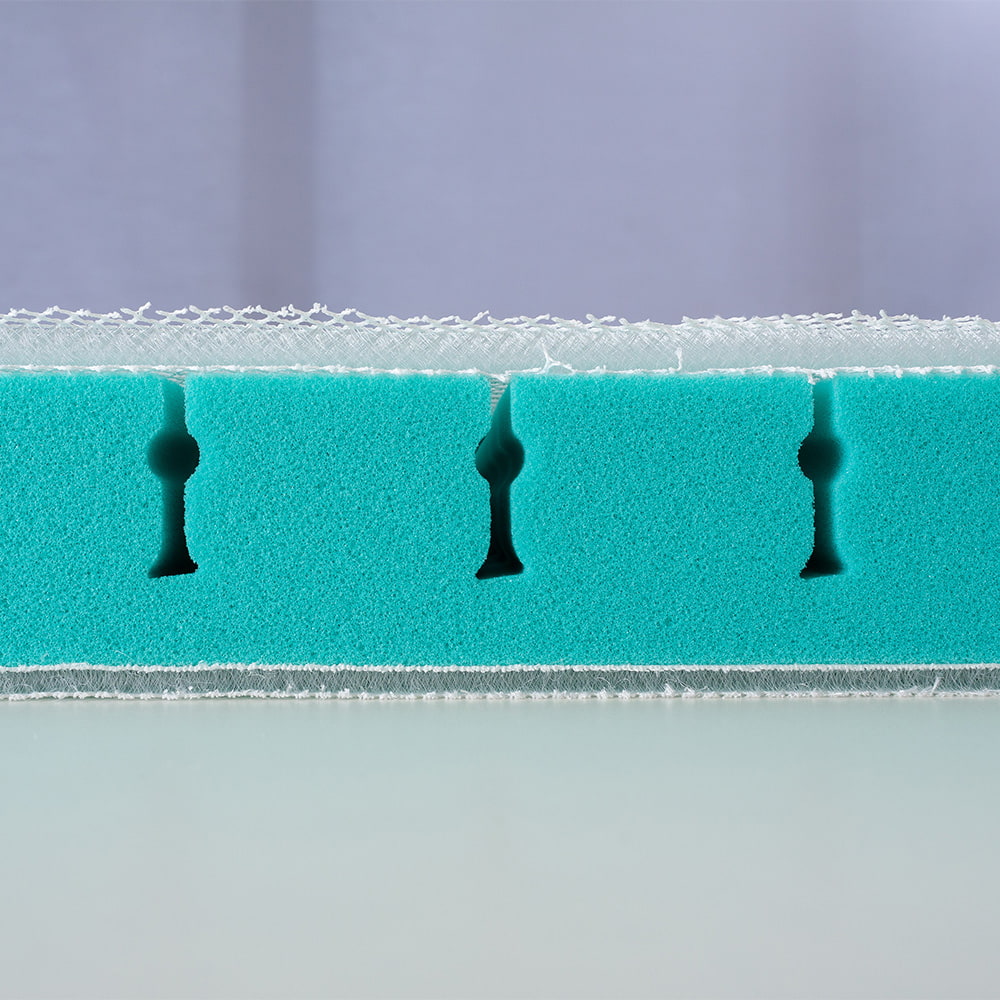 Träumeland Babymatratze Frühlingsluft passend für Oliver Furniture Wood Mini – Detail