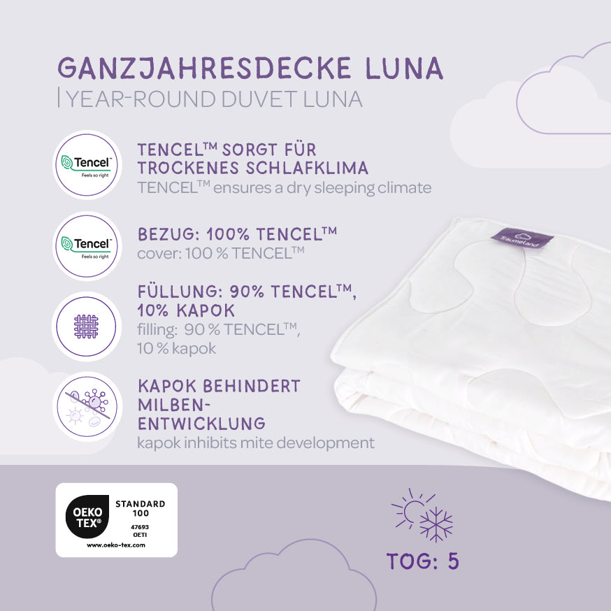 Träumeland Babydecke Luna – Vorteile im Überblick