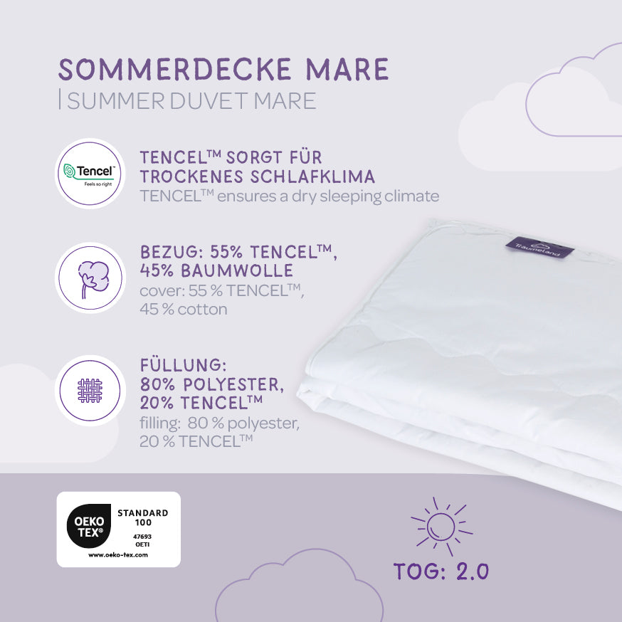 Träumeland Babydecke Mare – Vorteile im Überblick